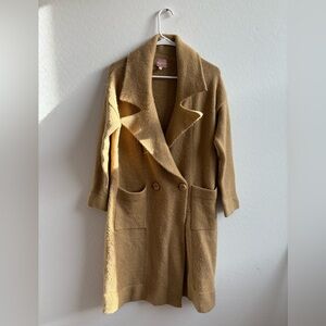 Show Me Your Mumu Melrose Sweater Jacket in a camel color Size XS